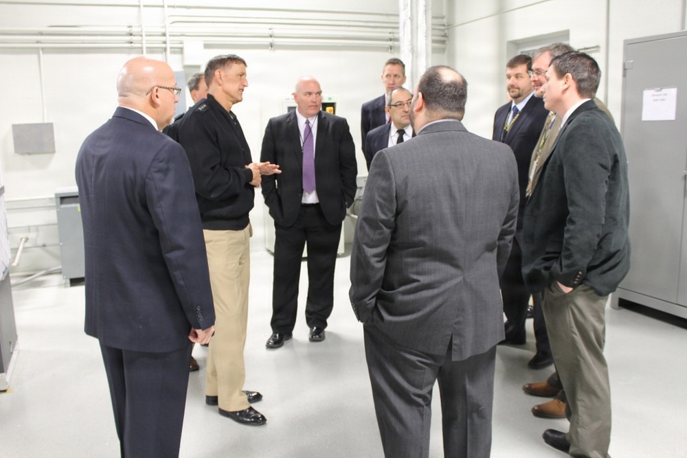 Vice Admiral Hilarides Visits NSWC Crane
