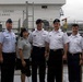 Capt. Mike Roberts, the adjutant general’s aide-de-camp; Brig. Gen. John Owen, director of the joint staff; Lt. Col. Rebecca Segovia-Johnson