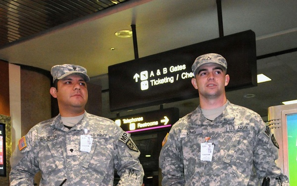 Army Spc. Jesus Garcia Salazar and Army Pfc. Josh King