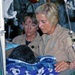 Air Force Master Sgt. Theresa Sheheen (left) and Air Force Capt. Michelle Mulberry