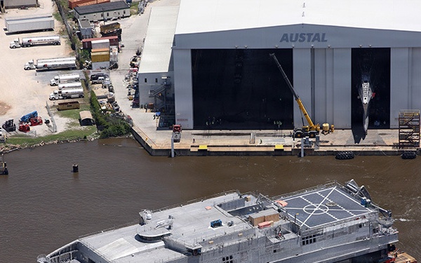 Future USNS Brunswick (JHSV 6) Launched