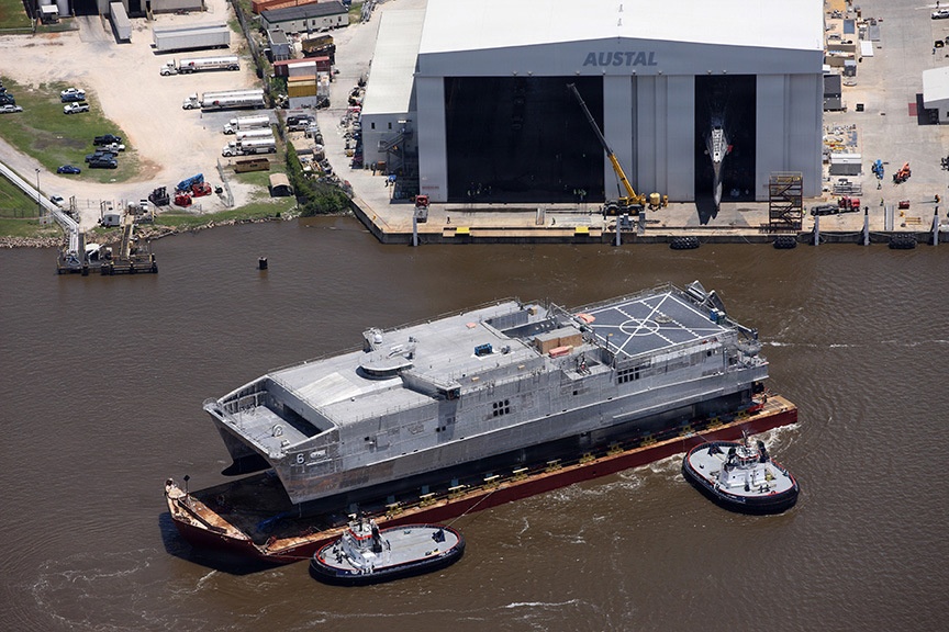 Future USNS Brunswick (JHSV 6) Launched