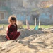 An Afghan girl