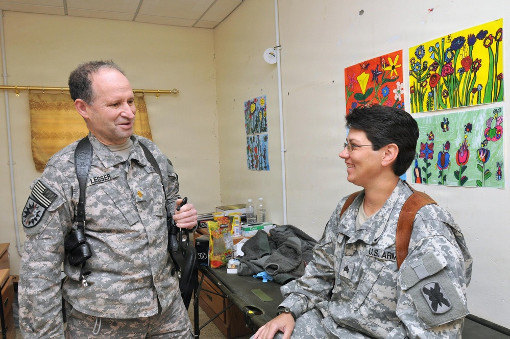 Massachusetts Army National Guard Maj. Martin Lesser