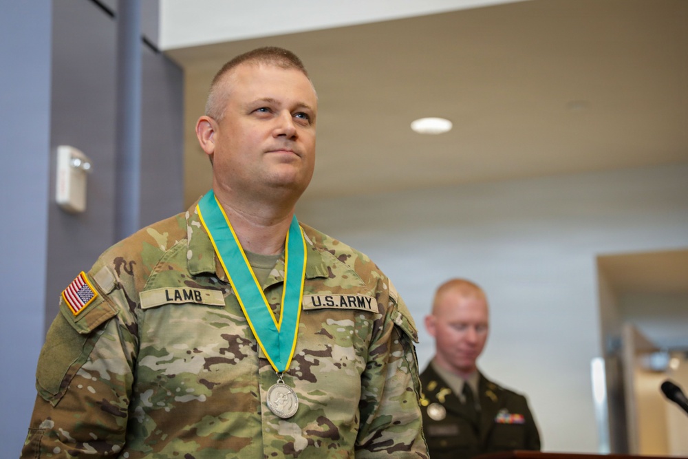 Maine Army National Guard Inducts Member into the Military Order of Saint Gabriel