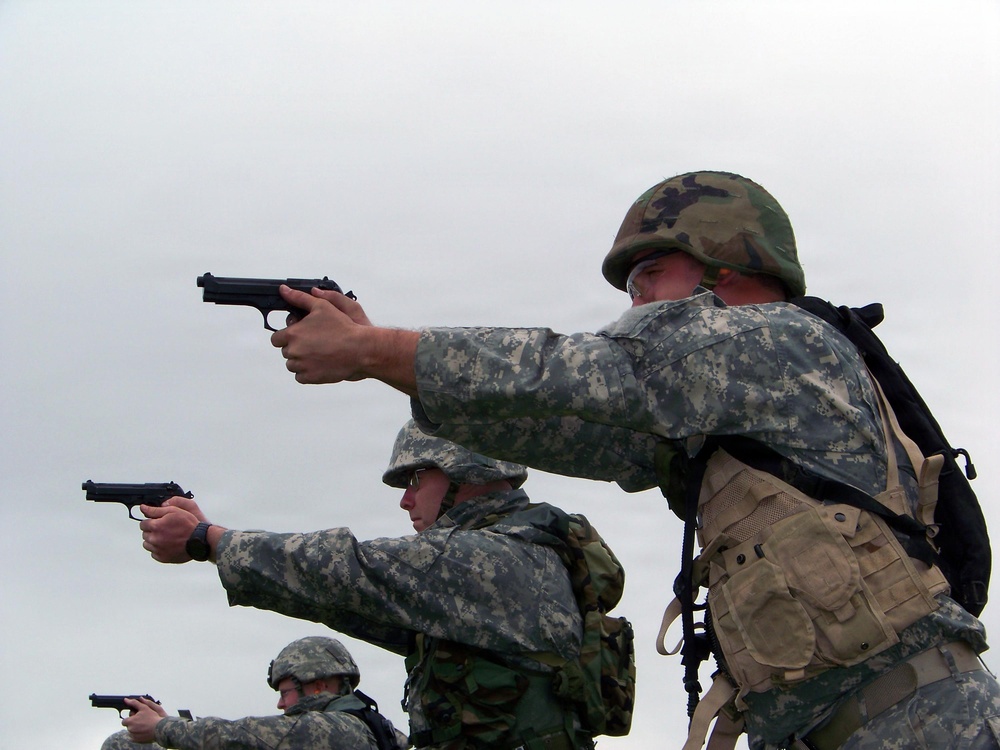 Soldiers with the Missouri National Guard