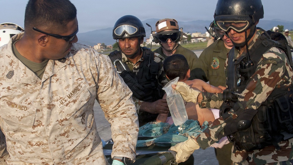 U.S., Nepalese Troops rush to rescue casualties of second Nepal quake