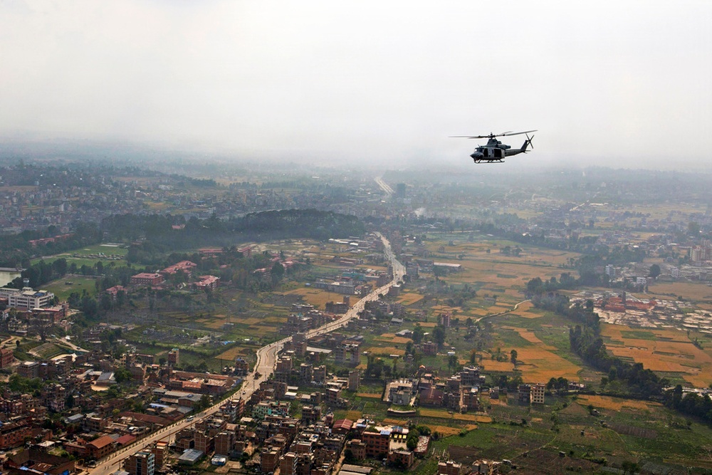 Nepalese and JTF 505 combine to deliver aid