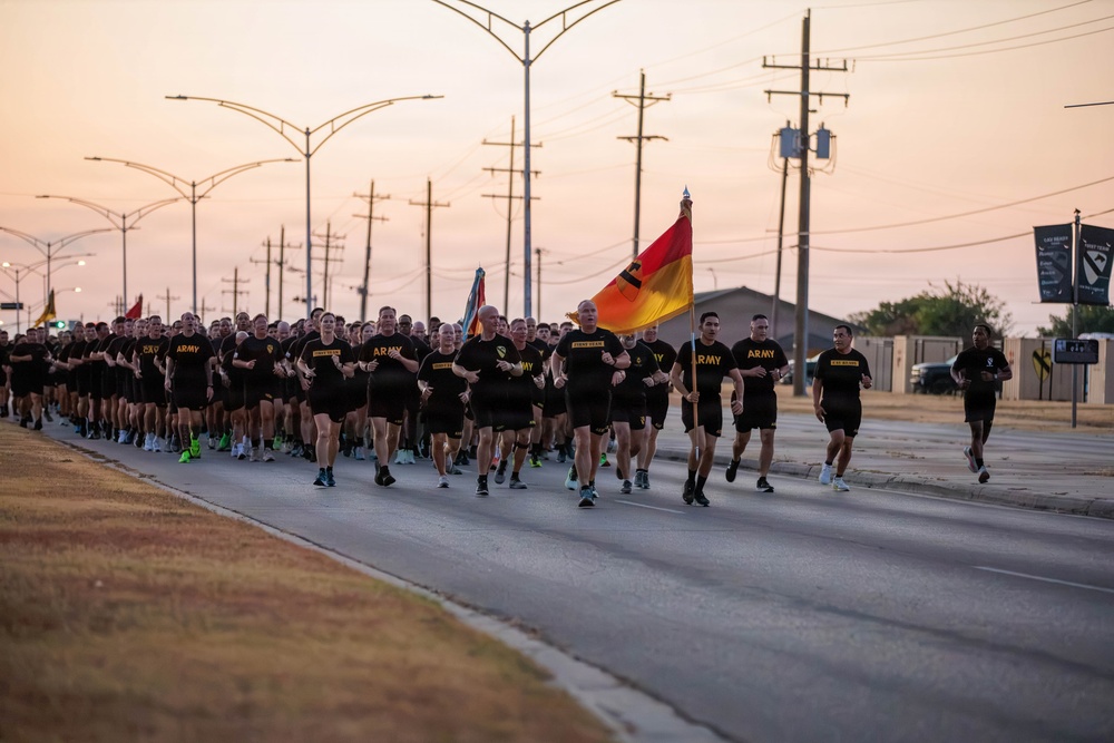 Cav 105 division run