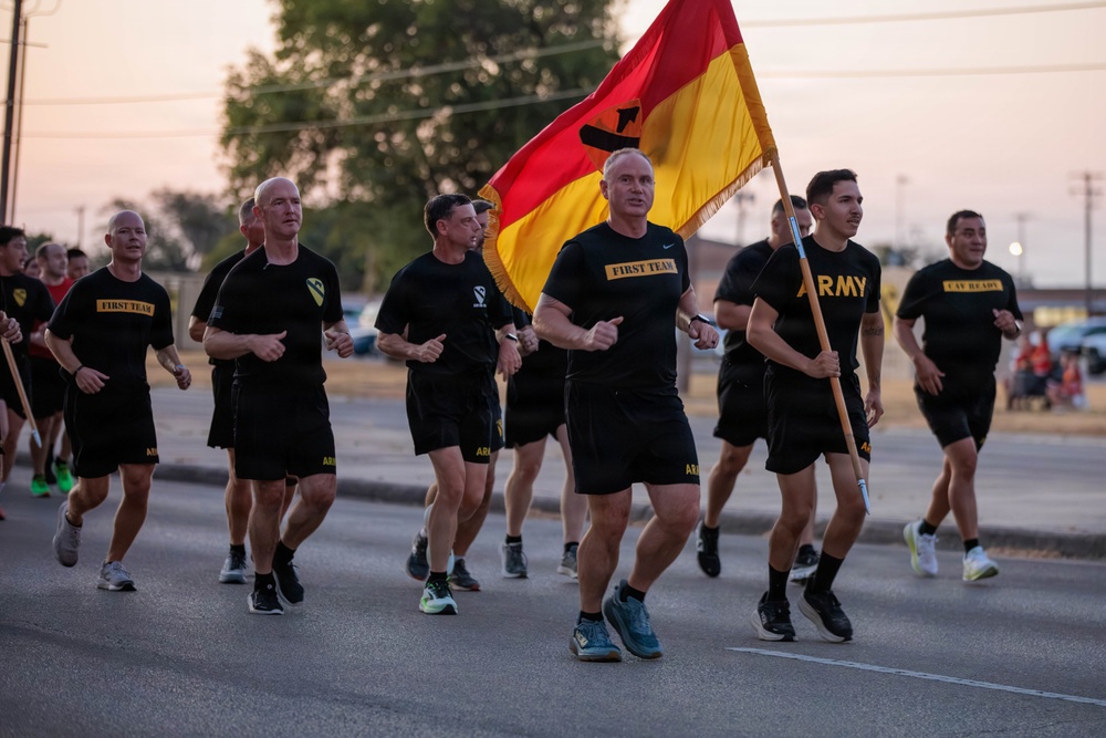 Cav 105 division run