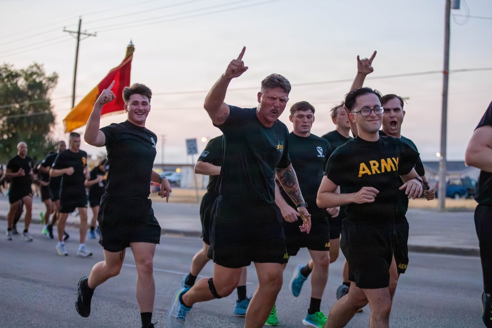 Cav 105 division run