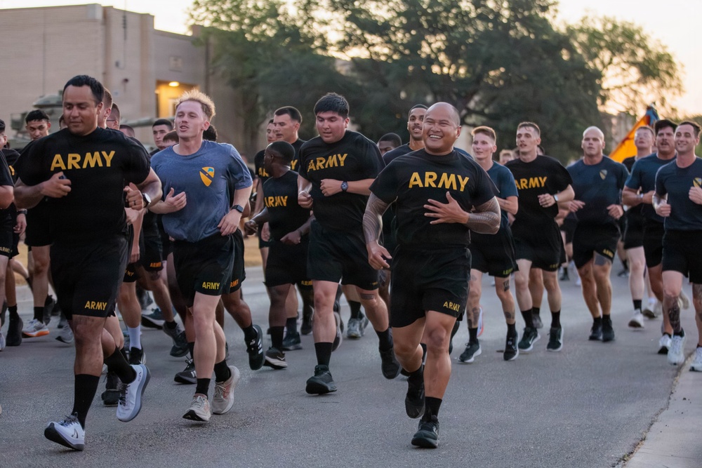 Cav 105 division run