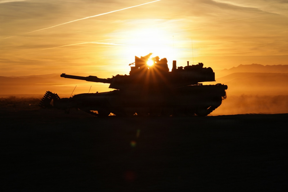 Tank Training at NTC