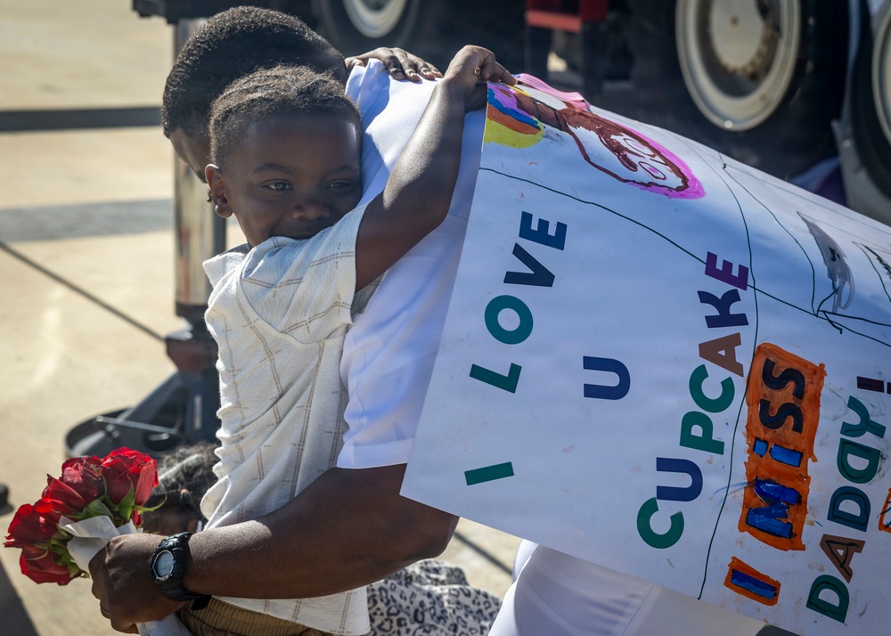 USS Cooperstown (LCS 23) Returns to Naval Station Mayport from Deployment