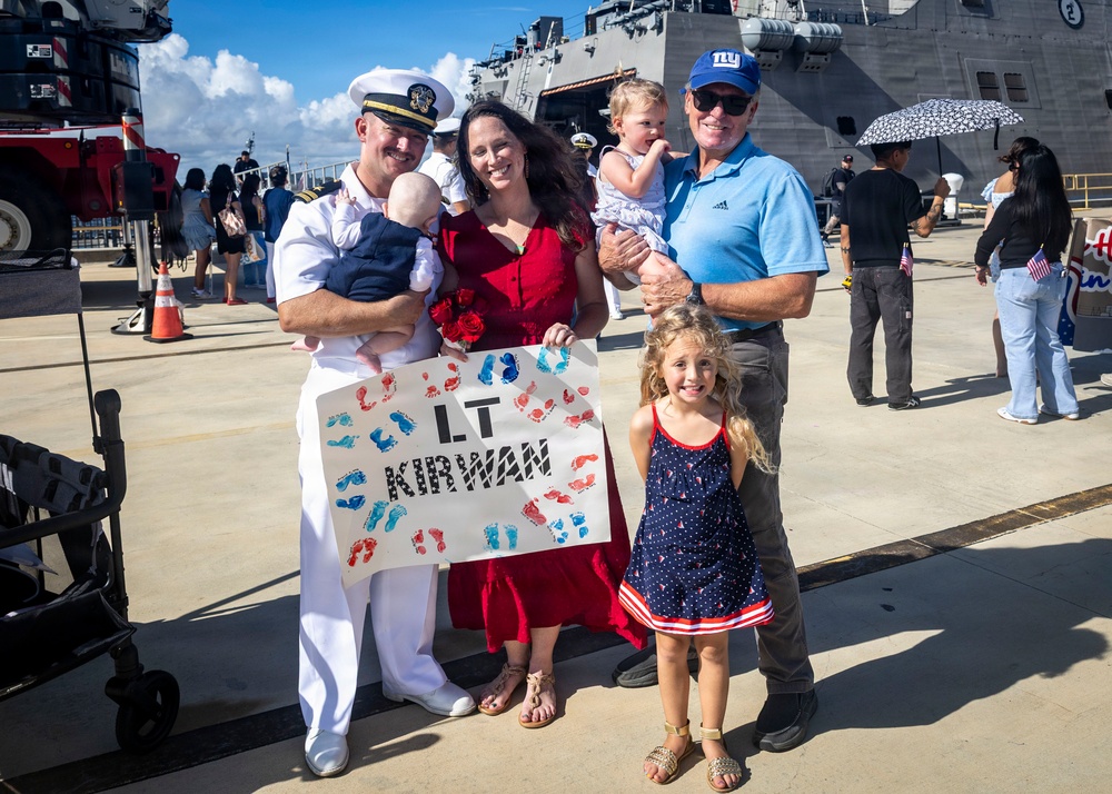 USS Cooperstown (LCS 23) Returns to Naval Station Mayport from Deployment