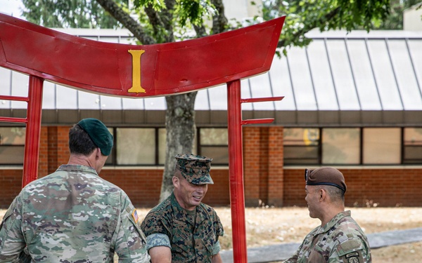 Pacific Command Visits 1st SFG(A)