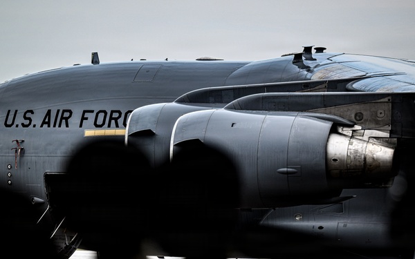 445th AW showcases C-17 during kids’ 'deployment' event