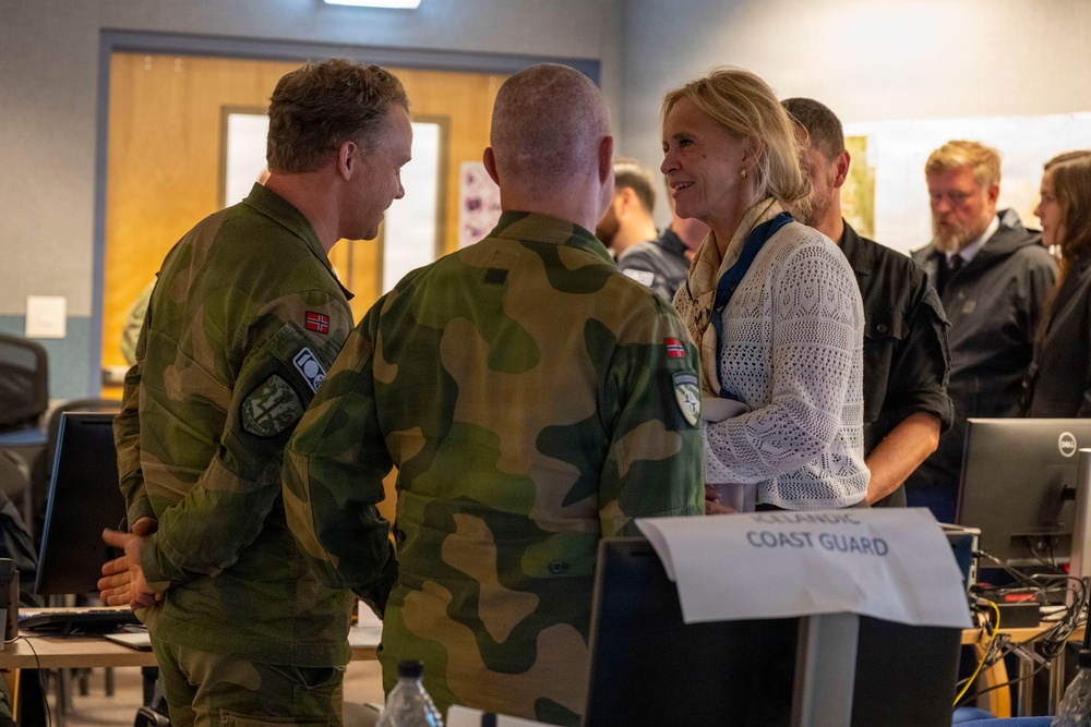 Iceland Minister of Foreign Affairs Visits Northern Viking Planners