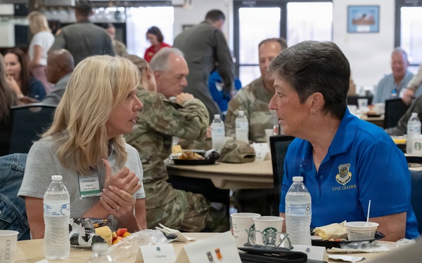 317th AW shows AMC civic leaders how victory starts at Dyess