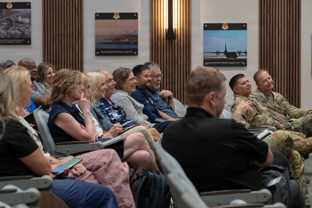 317th AW shows AMC civic leaders how victory starts at Dyess