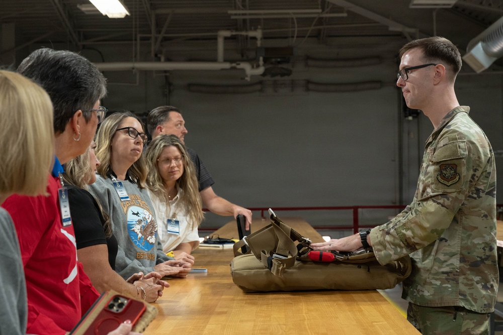 317th AW shows AMC civic leaders how victory starts at Dyess