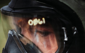 EOD Technicians Conduct a CBR Drill