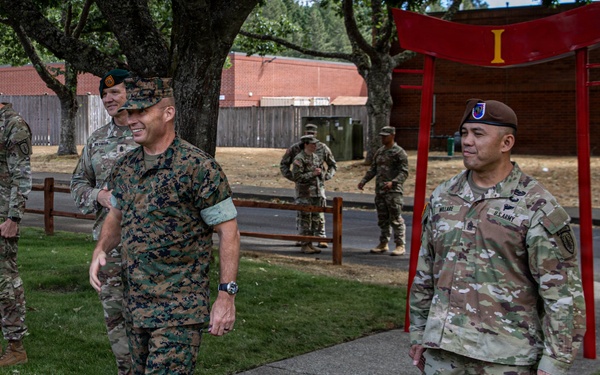 Pacific Command Visits 1st SFG(A)