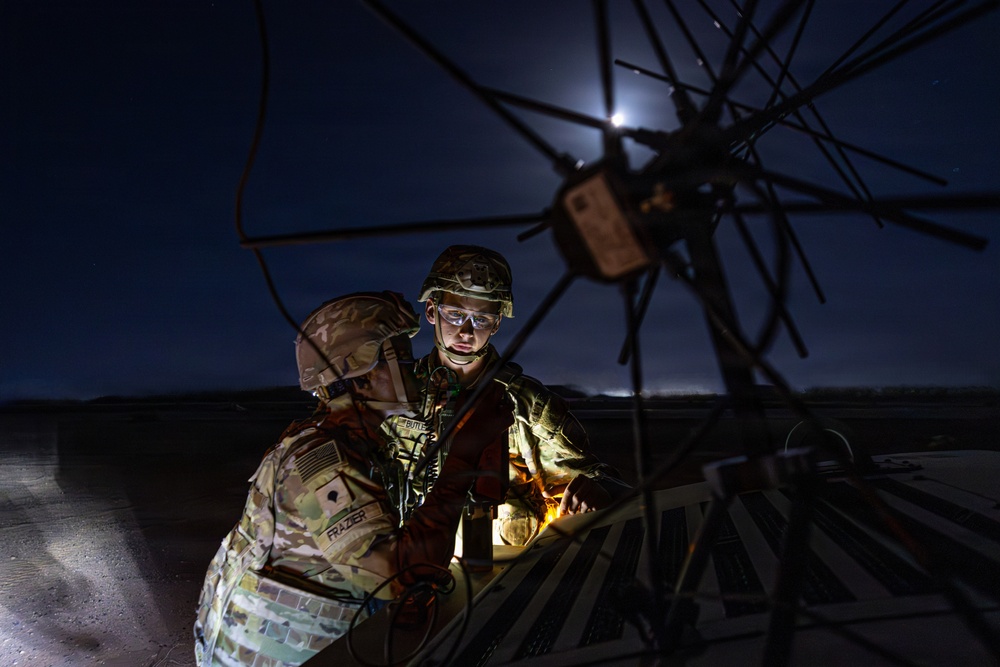 U.S. Army Soldiers Conduct Operations in the Middle East