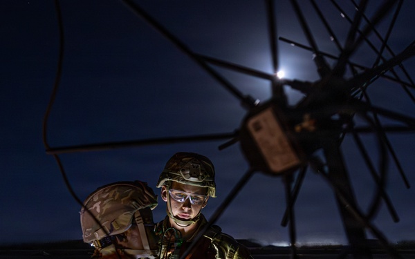 U.S. Army Soldiers Conduct Operations in the Middle East