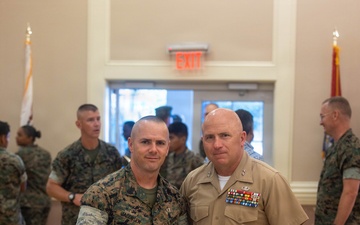 6th Marine Regiment relief and appointment and retirement ceremony