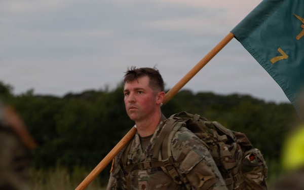 III Armored Corps hosts Danish Flyver Ruck March