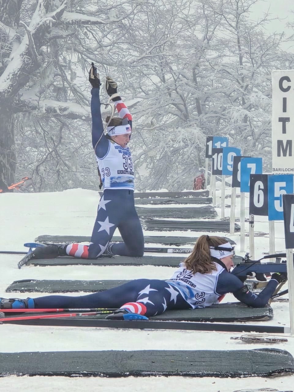 Minnesota National Guard Biathlon Team Competes in South America