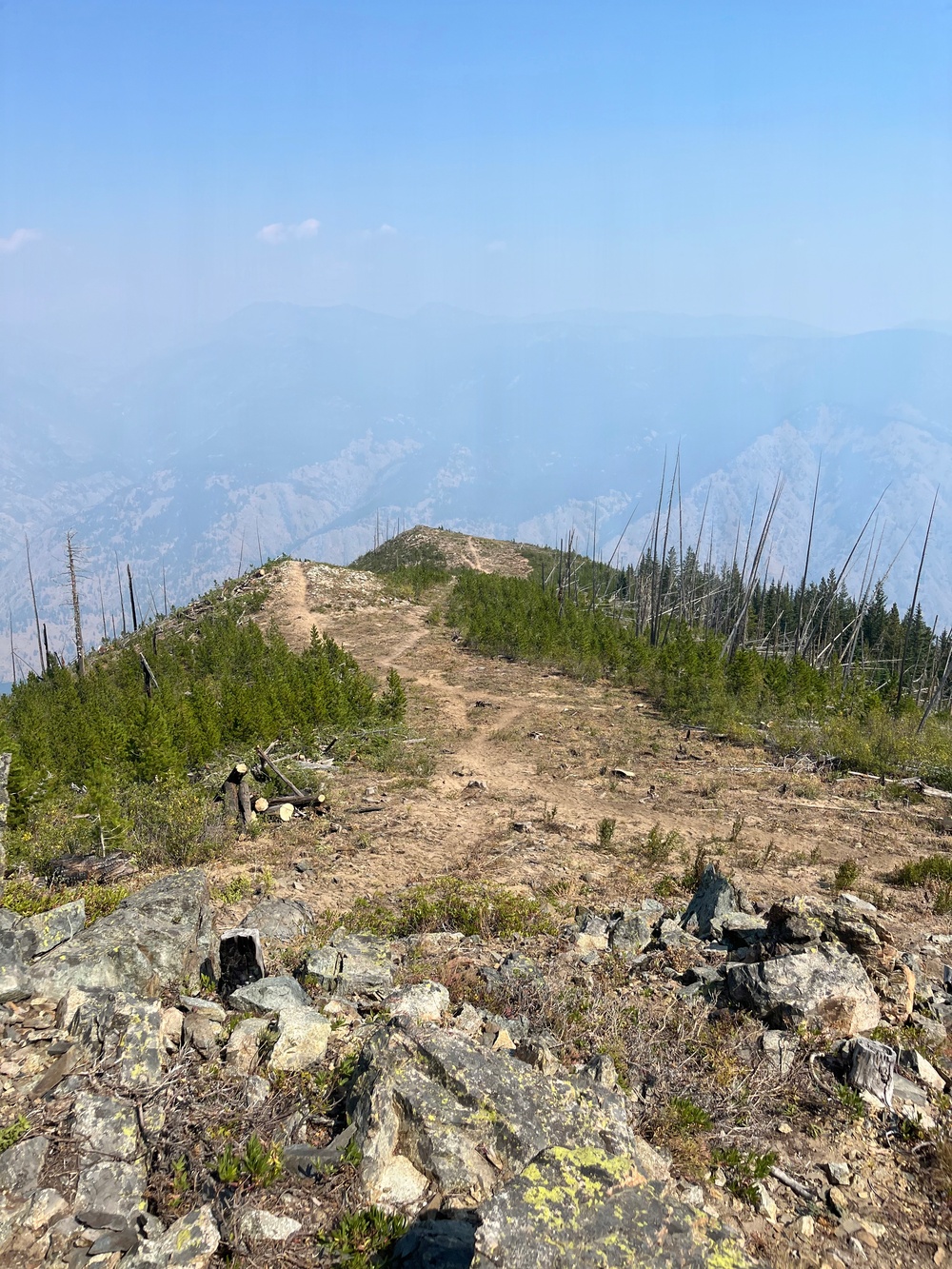 Active-duty Soldiers on the Little Giant Fire