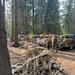Active-duty U.S. Army Soldiers from 7th Infantry Division activated as wildland firefighters on the Little Giant Fire