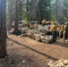 Active-duty U.S. Army Soldiers from 7th Infantry Division activated as wildland firefighters on the Little Giant Fire