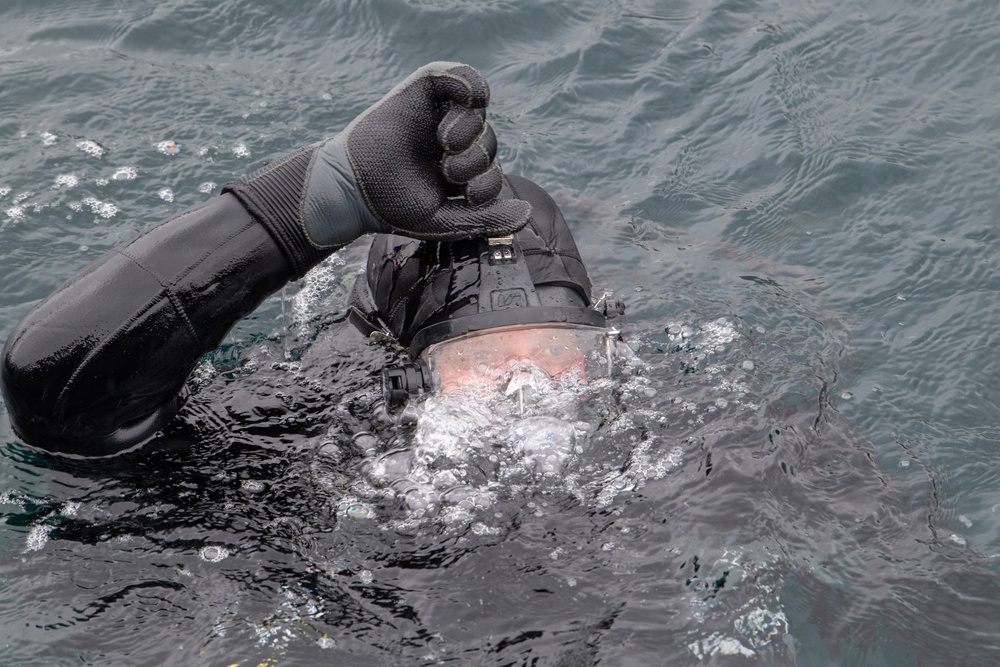 UCT One conducts Dive and Salvage Operations during Northern Viking 2026