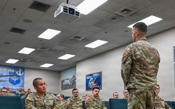 AMC Command First Sergeant visits LRAFB