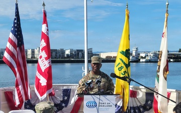 USACE, Port of Oakland officials sign milestone design agreement aboard USS Potomac