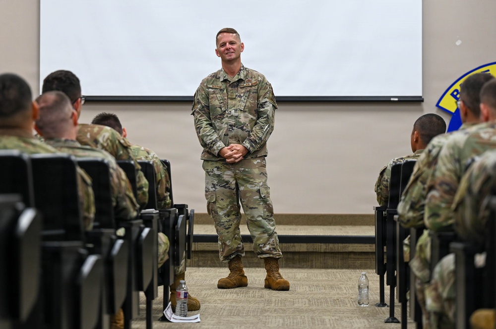 AMC Command First Sergeant visits LRAFB