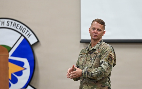 AMC Command First Sergeant visits LRAFB
