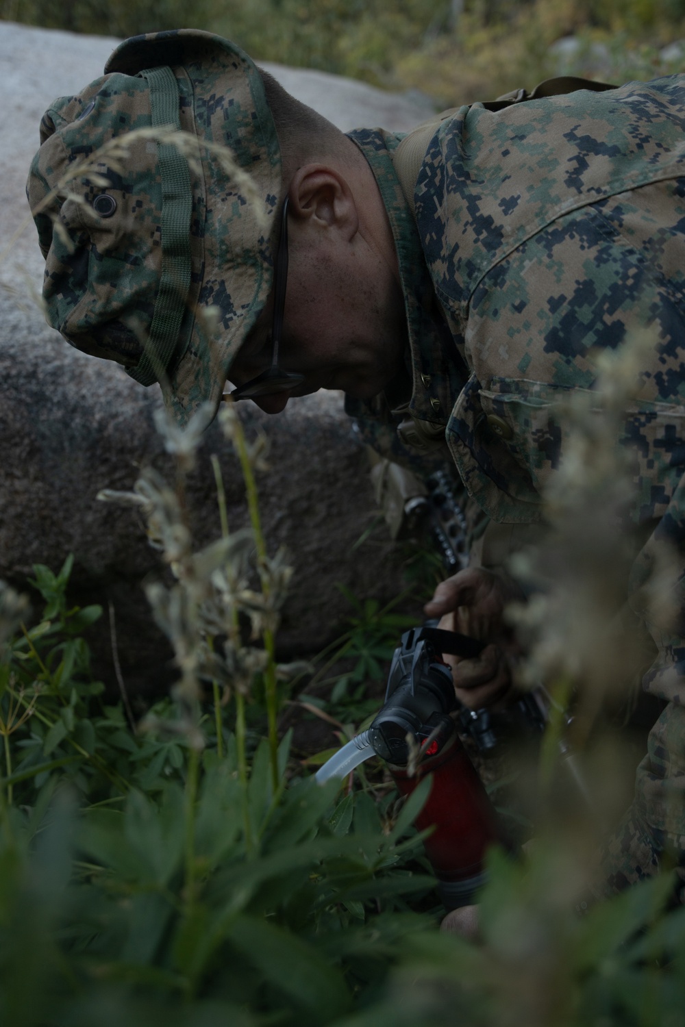 3rd Bn., 4th Marines conduct force-on-force training during MTX 4-26