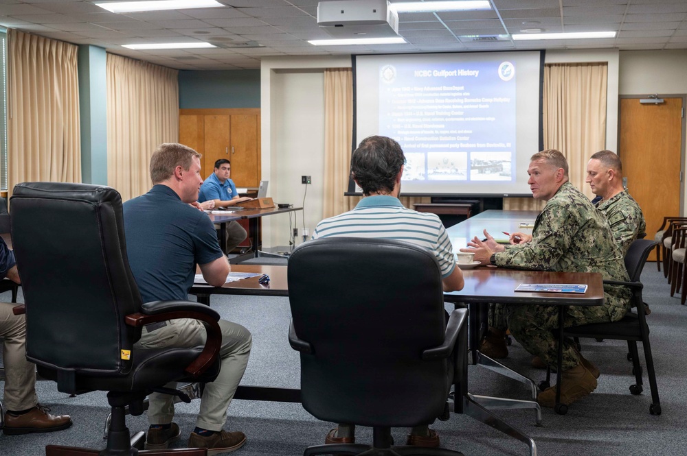 Congressional Staff Visits NCBC Gulfport