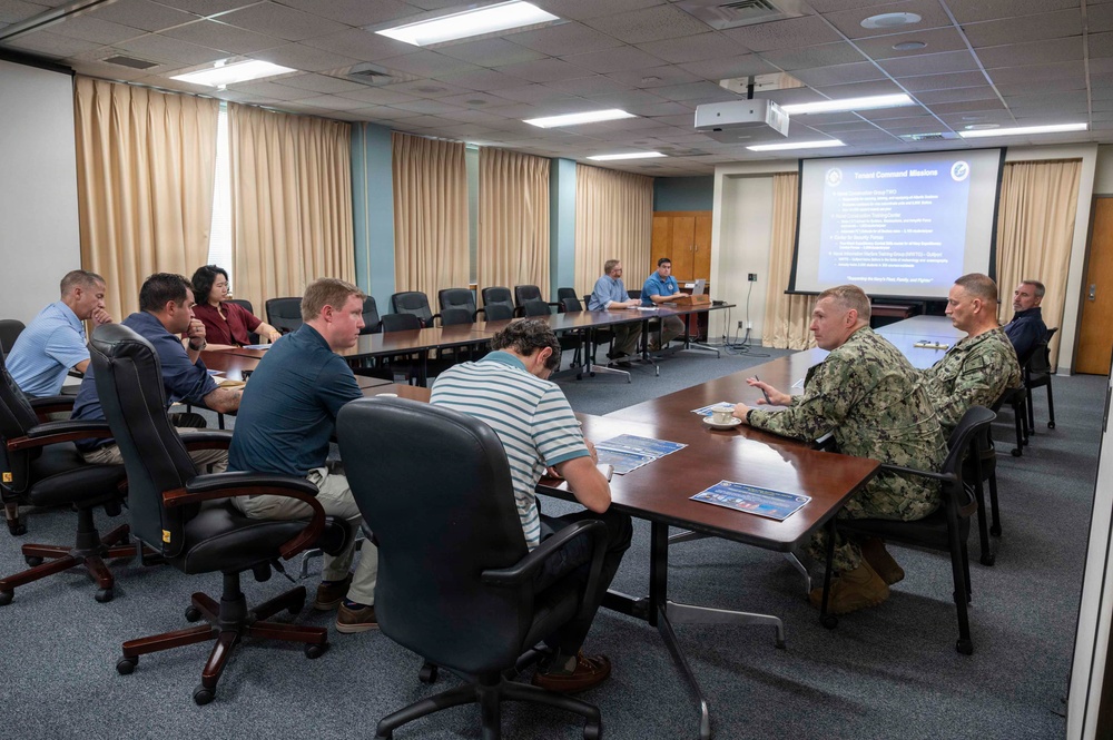 Congressional Staff Visits NCBC Gulfport