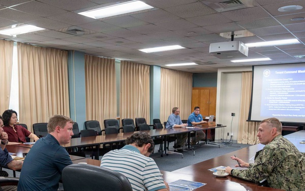 Congressional Staff Visits NCBC Gulfport
