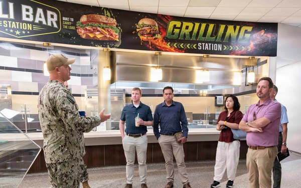 Congressional Staff Visits NCBC Gulfport