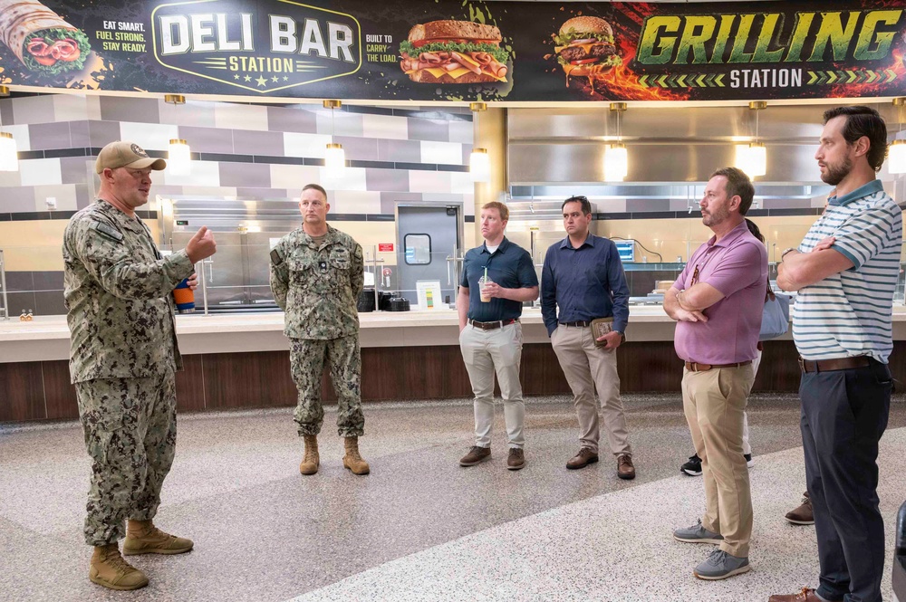 Congressional Staff Visits NCBC Gulfport
