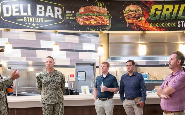 Congressional Staff Visits NCBC Gulfport