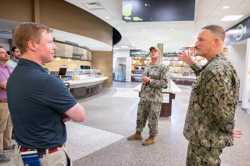 Congressional Staff Visits NCBC Gulfport