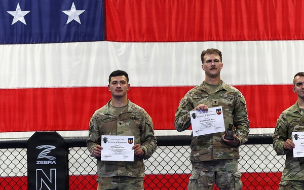 Top Finishers in Illinois Army National Guard’s Modern Army Combatives Tournament