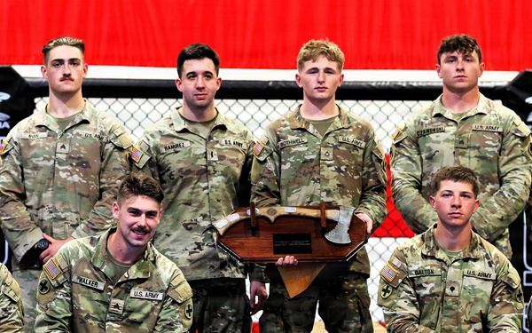 Top Finishers in Illinois Army National Guard’s Modern Army Combatives Tournament